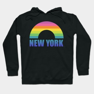 New York Rainbow Hoodie